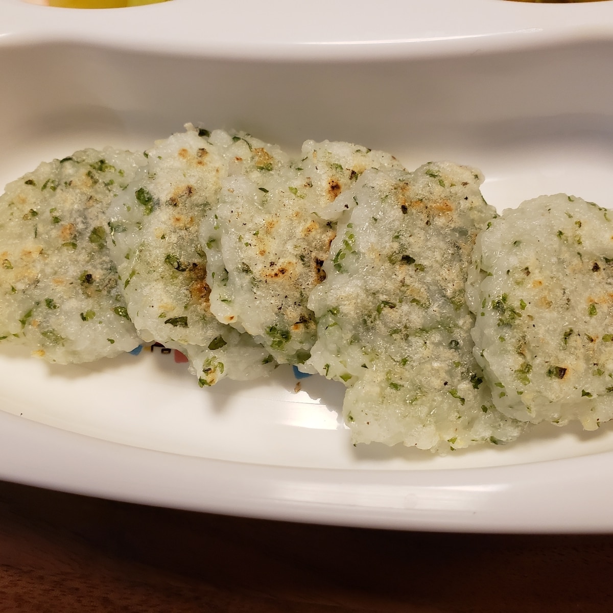 離乳食 後期 青のり入りお粥おやき レシピ 作り方 By しまゆず 楽天レシピ 離乳食 後期 青のり入りお粥おやき レシピ 作り方 By しまゆず 楽天レシピ
